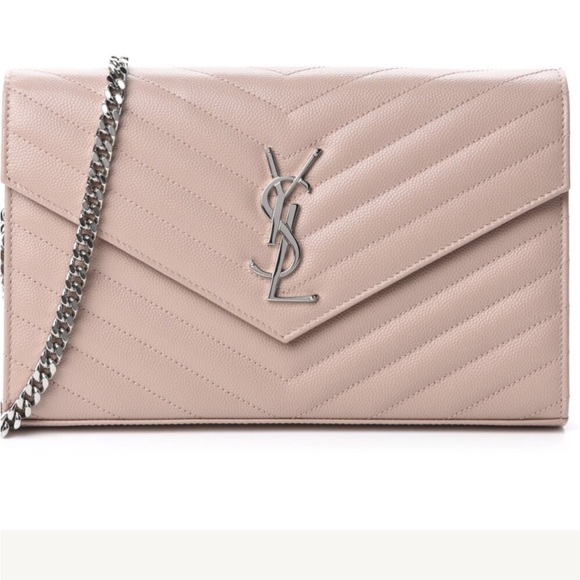 Yves Saint Laurent Cassandre Envelope crossbody - Large YSL wallet on chain - Picture 15 of 15